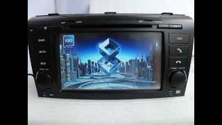 Mazda 3 Multimedia DVD player Car DVD for Mazda 3 2006 2007 2008 2009 year [upl. by Assadah405]