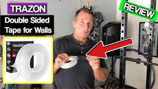 Double Sided Tape for Walls Heavy Duty Removable Mounting Tape Review [upl. by Wampler]