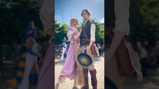 Tangled cosplay shorts disney rapunzel cosplay [upl. by Aiciruam457]