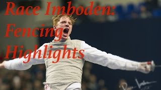 Race Imboden Fencing Highlights [upl. by Bashemath]