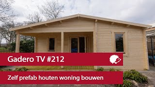 212 Zelf prefab houten woning bouwen [upl. by Stafford]