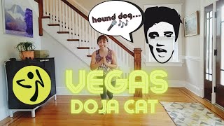 Vegas by Doja Cat  Elvis Movie  Leg Workout  Zumba Fitness with NikkiFit [upl. by Margareta616]