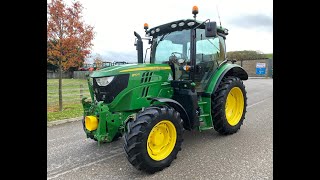 JOHN DEERE 6110R FRONT LINKS amp PTO FULL WALK AROUND VIDEO [upl. by Benyamin]