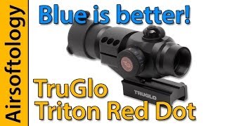 Upgrade your Red Dot to Blue  TruGlo 30mm Tactical Red Dot Review  Airsoftology [upl. by Dhiman]