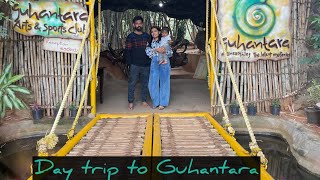 Vlog1 Day trip to Guhantara  Guhantara Resort  Family day out ❤️ MyFirstYouTubeVideo [upl. by Oiziruam]