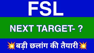 FSL Share Latest News  FSL Share News Today  FSL Share Price Today  FSL Share Target [upl. by Landri]