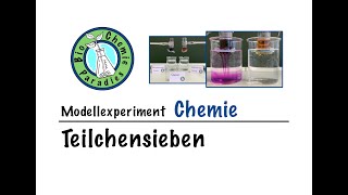 Modellexperiment Chemie – Teilchensieben – Experiment zur Einführung des Teilchenmodells [upl. by Sabra]