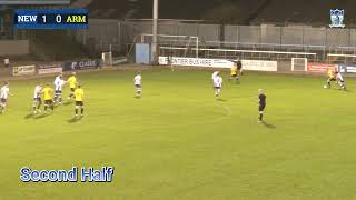 NCAFC TV  MATCHDAY HIGHLIGHTS Newry City AFC 1 Armagh City 1 [upl. by Walker]