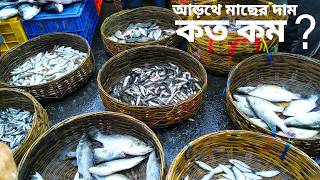 ইলিশ মাছের কত দাম চলছে বারাসাত পাইকারি আরথে  Barasat Paikari Bazaar  Barasat Macher Aroth 2024 [upl. by Murdoch]