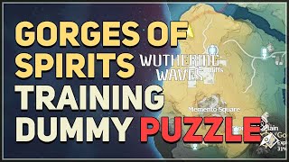 Gorges of Spirits Training Dummy Correct Order Puzzle Wuthering Waves [upl. by Ysor]