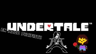 UNDERTALE RUTA PACIFISTA  ¿HOY LE TOCA EL TURNO A METTATON  SONDERGAMER [upl. by Zicarelli]