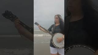 Shuckin The Corn 🌽🪕 banjo shorts bluegrass [upl. by Parrisch]