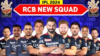 IPL 2024  Royal Challengers Bangalore Full Squad  RCB probable squad For IPL 2024rcb 2023 squad [upl. by Koorb]