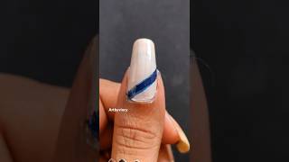 Nail art using striping tape Nail art Nail designs beginners nail art nail style artbyvincy [upl. by Basham]