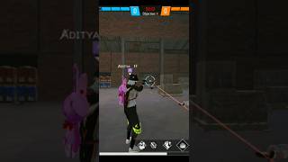 ff video 1 V 4 CLUTCH freefire gaming  music [upl. by Ahsien]