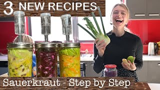 Level Up your SAUERKRAUT  Step by Step  NEW RECIPES [upl. by Hsuk]