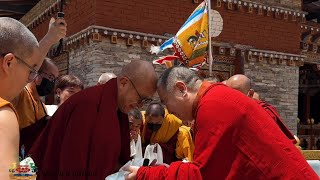 Rinchen Terdzo Empowerment Kyabje Dzongsar Khentsey Rinpoche Visited  Himalayan Buddhist Monks [upl. by Esinyl731]