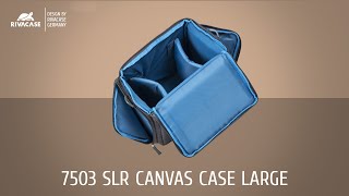 RIVACASE 7503 SLR Canvas Case Large [upl. by Tawsha]