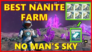 Best Ways To Make Nanites 2024  Tutorial For New Players  No Mans Sky Omega Update nomanssky [upl. by Akinirt832]