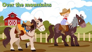 Over the mountains  Kids Nursery Rhymes  MGDvines [upl. by Ahseen483]