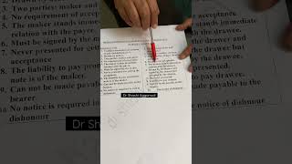 Difference between Bill of Exchange and Promissory Note shortsvideo [upl. by Fischer]