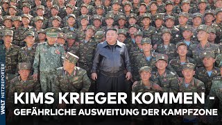 UKRAINEKRIEG Koreaner kommen  Wie sich Putins Krieg gegen den Westen in den Pazifik ausbreitet [upl. by Lagiba]