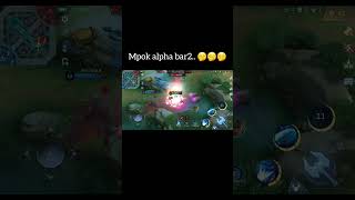 Mpok alpha bar2 sekali 😅😅😅 mobilelegends [upl. by Shishko]