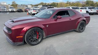 2019 Dodge challenger 2D Coupe Hellcat Srt Widebody stockPL750564 [upl. by Cassey]