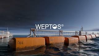 Weptos 1MW Wave Energy Converter [upl. by Arymas]