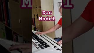 Das Model kraftwerk 70s synth synthesizer evergreenhits Wersi OAX Sonic Orgel [upl. by Zolnay778]