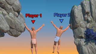 We Raced in A Difficult Game About Climbing [upl. by Ardnosak]