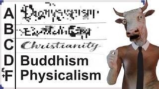 Worldview TierList Physicalism Buddhism Christanity  contains triggers Psychopathic cow [upl. by Nivan414]