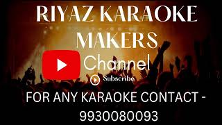 Jhini Jhini Vaje Karaoke with Lyrics [upl. by Aralomo]