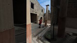 The dining room of the Casa del Frutetto at Pompeii realarchaeology archaeology [upl. by Giraldo219]