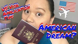 TIP TUESDAY  US VISA APPLICATION TIPS TAGLISH [upl. by Plank]