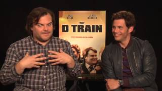 The D Train’s Jack Black amp James Marsden reveal the most uncomfortable role they ever played [upl. by Nillad]