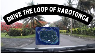 Full Loop of Rarotonga In Real time [upl. by Itin]