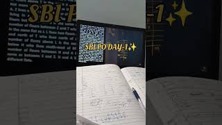 01 SBI PO Banking Vlog sbipo sbipo2023 banking study studymotivation shorts [upl. by Fronniah]