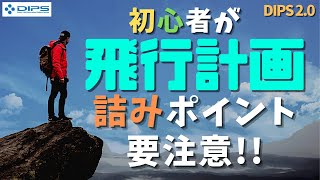 【DIPS20】超簡単！！飛行計画の登録手順を丁寧に解説【改正航空法】 [upl. by Delija]