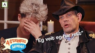 4stjerners middag  Lothepus spør hva feministene sutrer og klager om  discovery Norge [upl. by Nina96]