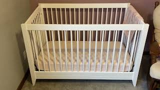 Babyletto Sprout 4 in 1 Convertible Crib with Toddler Bed Conversion Kit Review [upl. by Naves]