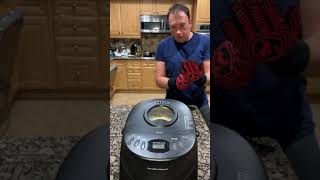 How to remove Bread from Bread Machine Pan Easy [upl. by Nosyarg]