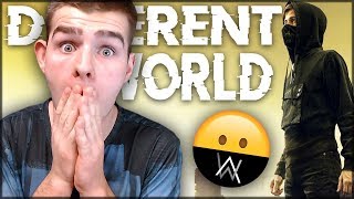 Alan Walker  Different World Lyric Video Reaction Lets all Make a Different World Together [upl. by Bonne955]