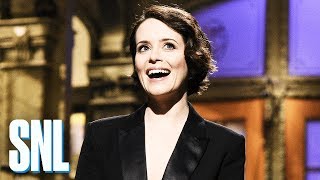 Claire Foy Monologue  SNL [upl. by Eidnil688]