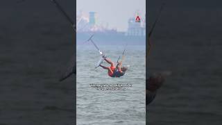 What is kitefoiling the sport done by Singapores Olympic medal hope Max Maeder [upl. by Lamaaj]