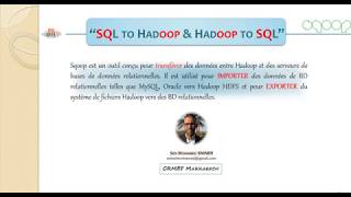 COURS 11  SQOOP EXPORT  EXPORTATION DU SYSTEME HDFS VERS UN SGBDR [upl. by Yerffoej]