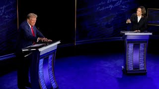 TrumpHarris Presidential Debate Highlights Reel [upl. by Zullo]