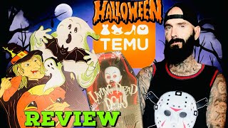 TEMU HALLOWEEN 🎃 2024 MASSIVE HAUL  Full Unboxing amp Review [upl. by Knobloch]