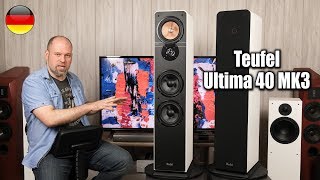 Teufel Ultima 40 MK3 2018  wie gut ist dieser 500€ Paar Lautsprecher [upl. by Decker908]