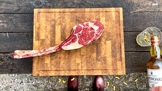 Rare Tomahawk Steak  A succulent Breakfast [upl. by Medina]